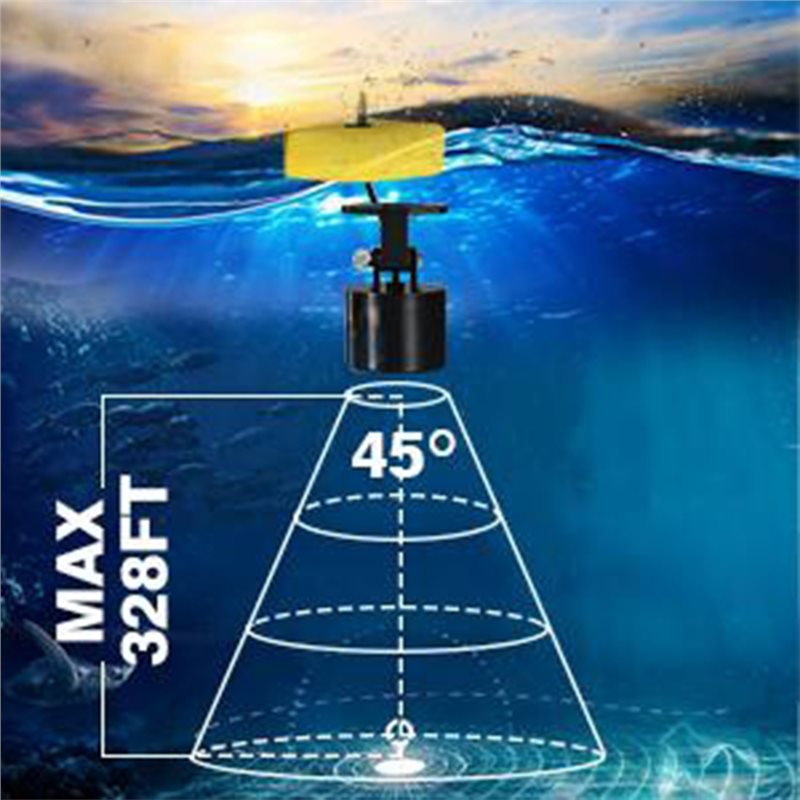 Портативный эхолот ABHT-Kayak  – обзор и цена Fish Finder Transducer
