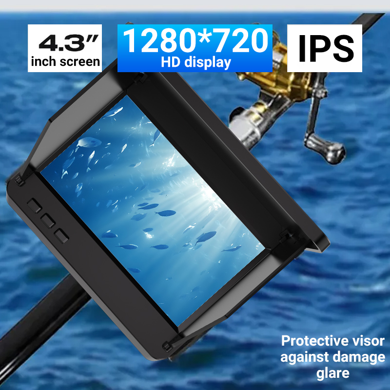 4,3-дюймовая камера для подвод – обзор и цена Fishing Depth Finder